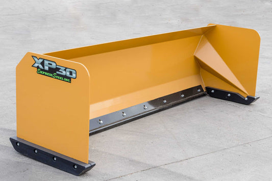 Express Steel | Turf Pusher | Model 8′ XP30 | SKU ES930T08 | Width 8 Foot | Hydraulic Flow 0 To 25 GPM | Horsepower 40+ HP | For Skid Steers & Tractors