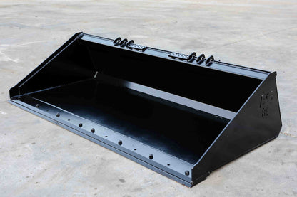 Express Steel | Smooth Bucket | Model Heavy Duty 84" | SKU ES-HDSB-0084 | Capacity 0.73 Cubic Yard | Durable American-Made Steel | Horsepower Up to 70 HP | For Skid Steers