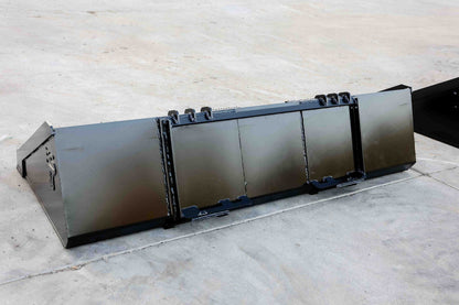 Express Steel | Smooth Bucket | Model Heavy Duty 84" | SKU ES-HDSB-0084 | Capacity 0.73 Cubic Yard | Durable American-Made Steel | Horsepower Up to 70 HP | For Skid Steers