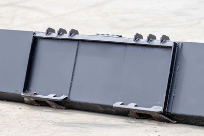 Express Steel | Smooth Bucket | Model Heavy Duty 84" | SKU ES-HDSB-0084 | Capacity 0.73 Cubic Yard | Durable American-Made Steel | Horsepower Up to 70 HP | For Skid Steers