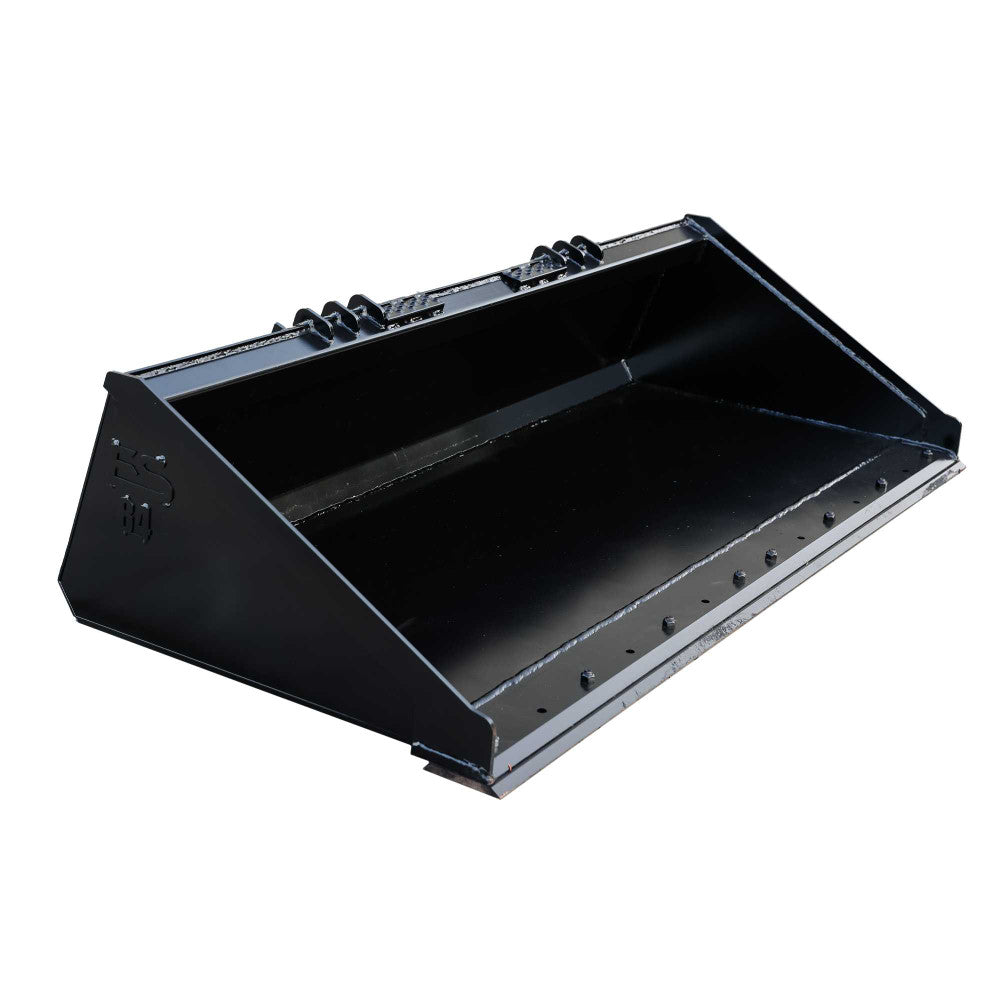 Express Steel | Smooth Bucket | Model Heavy Duty 84" | SKU ES-HDSB-0084 | Capacity 0.73 Cubic Yard | Durable American-Made Steel | Horsepower Up to 70 HP | For Skid Steers