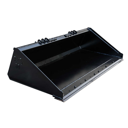 Express Steel | Smooth Bucket | Model Heavy Duty 84" | SKU ES-HDSB-0084 | Capacity 0.73 Cubic Yard | Durable American-Made Steel | Horsepower Up to 70 HP | For Skid Steers