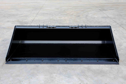 Express Steel | Smooth Bucket | Model Heavy Duty 84" | SKU ES-HDSB-0084 | Capacity 0.73 Cubic Yard | Durable American-Made Steel | Horsepower Up to 70 HP | For Skid Steers