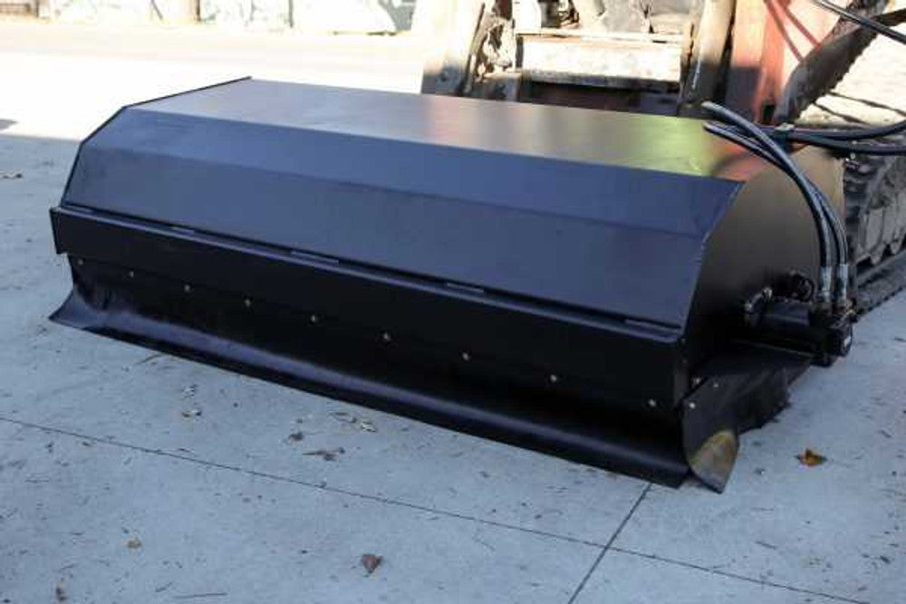 Express Steel | Pick-Up Broom | SKU ES50250 | Width 84" | Hydraulic Flow 15 To 25 GPM | For Skid Steer Loaders