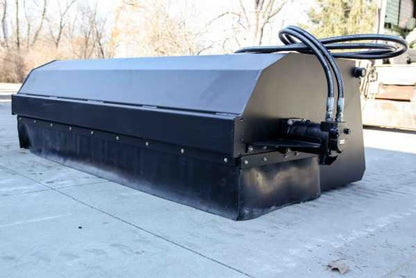 Express Steel | Pick-Up Broom | SKU ES50250 | Width 84" | Hydraulic Flow 15 To 25 GPM | For Skid Steer Loaders