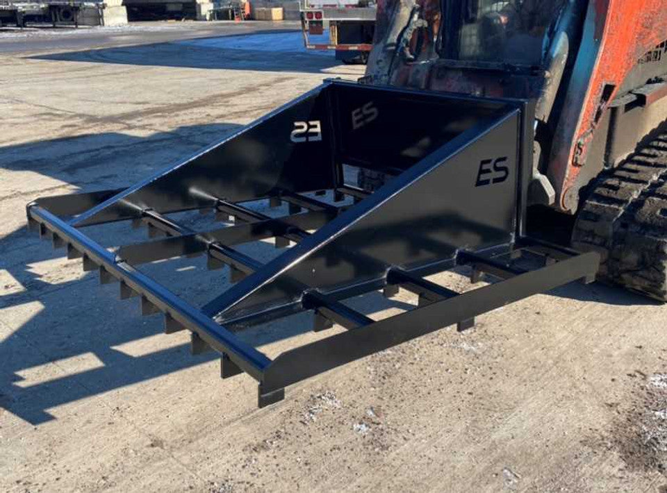 Express Steel Landscape Rake | SKU ES80084 | Width 84" | Hydraulic Flow 15–20 GPM | For Skid Steers