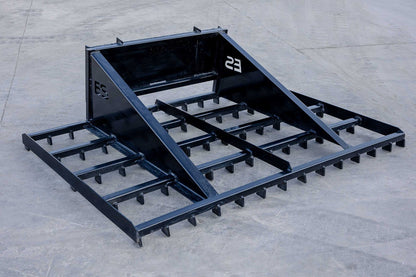 Express Steel | Landscape Rake | SKU ES80084 | 84" Width | Hydraulic Flow 15 To 25 GPM | For Skid Steers