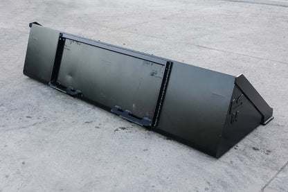 Express Steel | Smooth Bucket | SKU ES-STSB-0084 | Width 84" | Hydraulic Flow 0 To 25 GPM | For Skid Steers