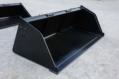 Express Steel | Snow/Mulch Bucket | SKU ES-STSMB-0084 | Width 84" | Hydraulic Flow 20 To 35 GPM | For Skid Steers