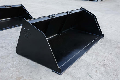 Express Steel | Snow/Mulch Bucket | SKU ES-STSMB-0084 | Width 84" | Hydraulic Flow 20 To 35 GPM | For Skid Steers