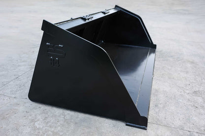 Express Steel | Snow/Mulch Bucket | SKU ES-STSMB-0084 | Width 84" | Hydraulic Flow 20 To 35 GPM | For Skid Steers