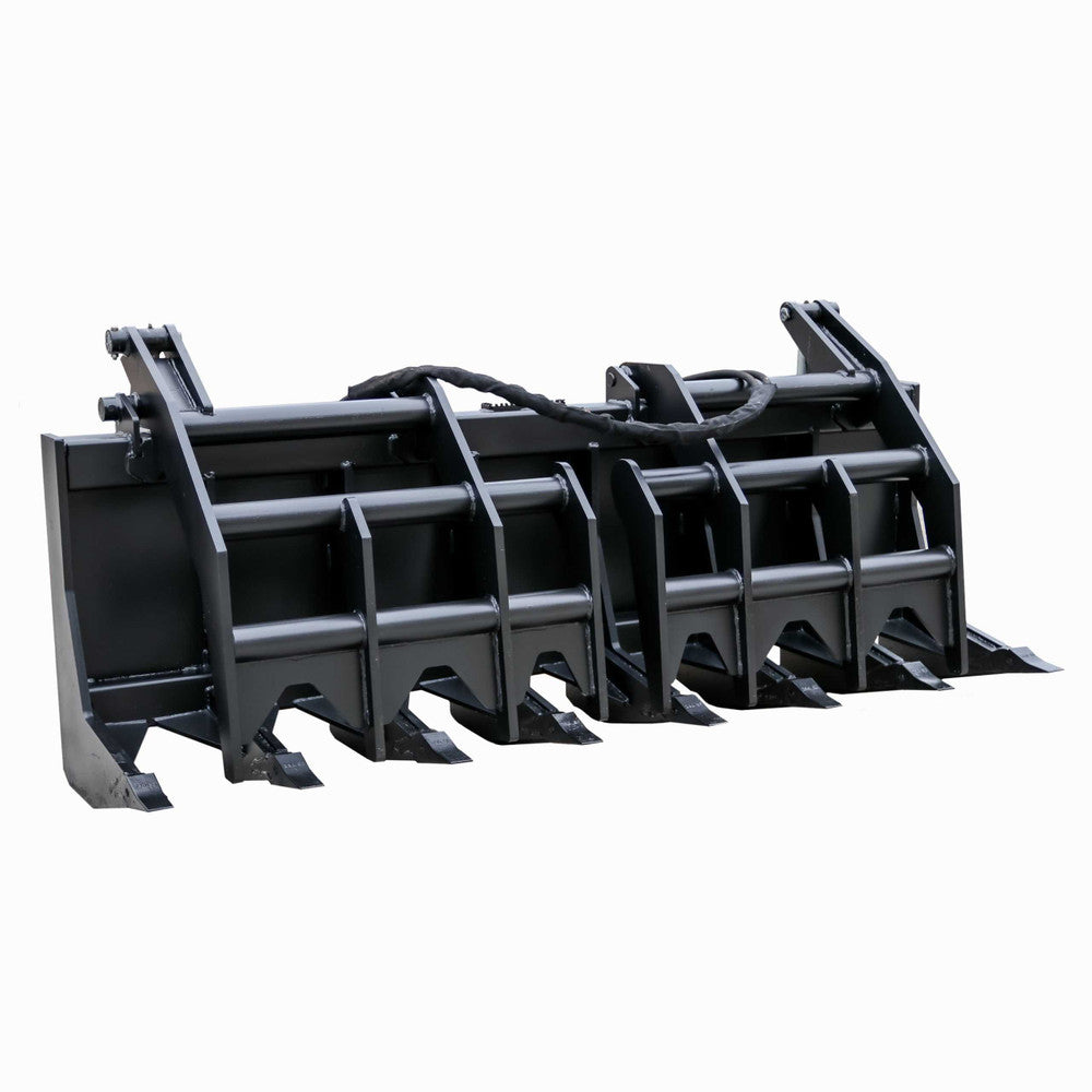 Express Steel | Vertical Extreme Grapple | SKU ES20180 | Width 84" | Hydraulic Flow 15 To 25 GPM | For Skid Steers
