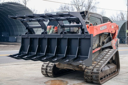 Express Steel | Vertical Extreme Grapple | SKU ES20180 | Width 84" | Hydraulic Flow 15 To 25 GPM | For Skid Steers
