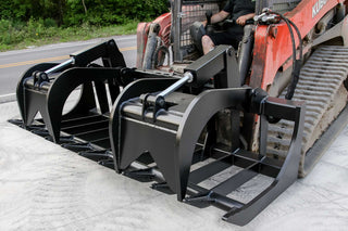 Express Steel 7' XHD Grapple | Width 84" | 15–25 GPM | For Skid Steers