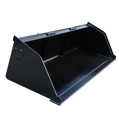 Express Steel | Snow/Mulch Bucket | SKU ES-STSMB-0096 | Width 96" | Capacity 1.28 Cubic Yards | Hydraulic Flow 15 To 25 GPM | For Skid Steers