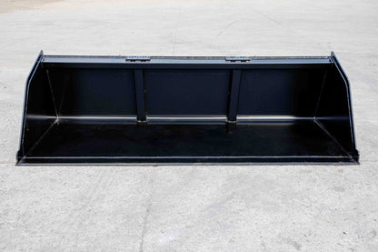 Express Steel | Snow/Mulch Bucket | SKU ES-STSMB-0096 | Width 96" | Capacity 1.28 Cubic Yards | Hydraulic Flow 15 To 25 GPM | For Skid Steers