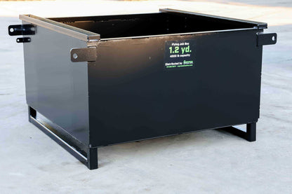 Express Steel | Box Seed Cart | Model ES Flying Job | SKU ES11120 | Width 48" | Capacity 1.2 Cubic Yards | 4,000 lb Payload Capacity | Horsepower 30 To 60 HP | For Crane, Tractor, UTV, ATV