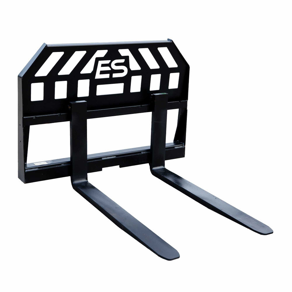 Express Steel Heavy Duty Pallet Forks | SKU ES60250-X | Fork Length 36"–60" | Frame Width 45.5" | Hydraulic Flow 15–25 GPM | For Skid Steers
