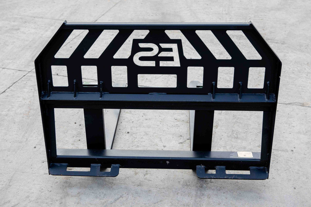 Express Steel Heavy Duty Pallet Forks | SKU ES60250-X | Fork Length 36"–60" | Frame Width 45.5" | Hydraulic Flow 15–25 GPM | For Skid Steers