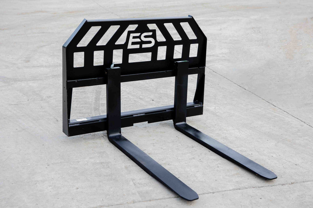 Express Steel Heavy Duty Pallet Forks | SKU ES60250-X | Fork Length 36"–60" | Frame Width 45.5" | Hydraulic Flow 15–25 GPM | For Skid Steers