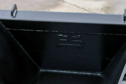 Express Steel | Heavy Duty Stump Bucket | SKU ES-HDSB-0000 | Width 19" | Hydraulic Flow 0 To 25 GPM | For Skid Steers