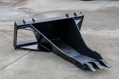 Express Steel | Heavy Duty Stump Bucket | SKU ES-HDSB-0000 | Width 19" | Hydraulic Flow 0 To 25 GPM | For Skid Steers