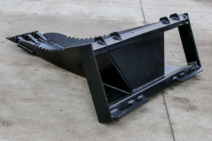 Express Steel | Heavy Duty Stump Bucket | SKU ES-HDSB-0000 | Width 19" | Hydraulic Flow 0 To 25 GPM | For Skid Steers