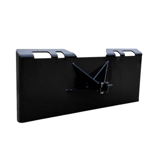 Express Steel Hitch Plate | Width 46" | 15–20 GPM | For Skid Steers