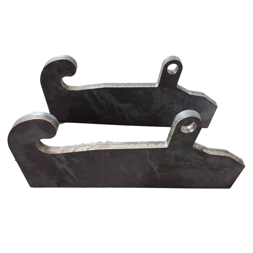 Express Steel | Mounting Accessories | Model JRB 417 & 418 Female Adapter Blanks | SKU 83 | Width 33.5" | Hydraulic Flow 20 To 35 GPM | For Loaders & Skid Steers