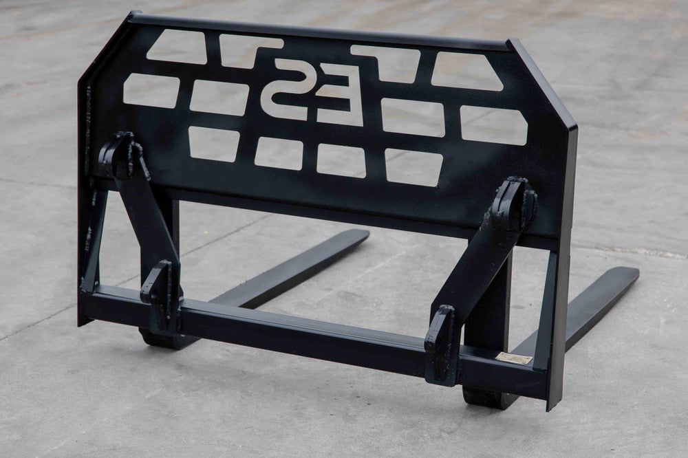 Express Steel | Pallet Forks | Model JD Global Euro | SKU ES60130 | Frame Width 50" | Horsepower 40 To 100 HP | For Tractors & Loaders
