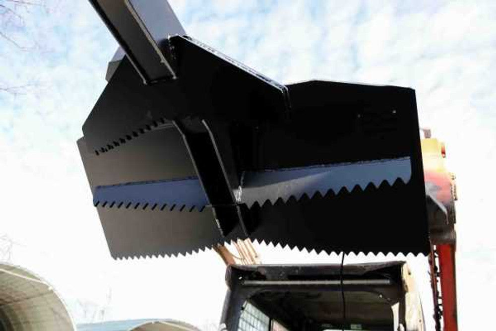 Express Steel | Hydraulic Rotating Log Grapple | SKU ES22550 | Opening Width 62" | Hydraulic Flow 18 To 25 GPM | For Skid Steers