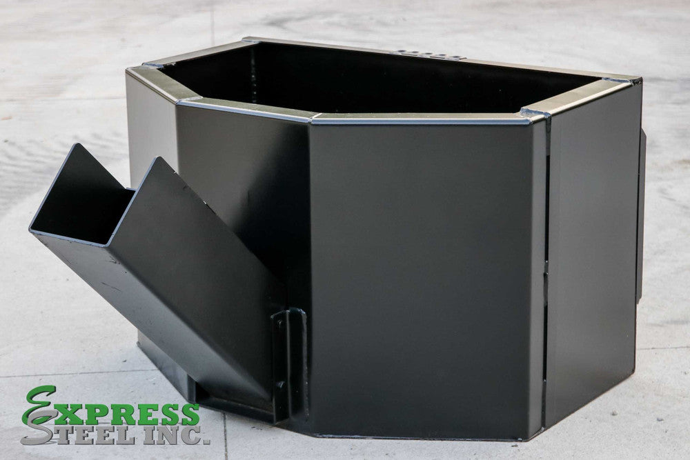 Express Steel | Manual Concrete Bucket | SKU ES32040 | Width 60" | 3/4 Cubic Yard | Weight 465 lbs | Hydraulic Flow 15 To 25 GPM | For Skid Steers