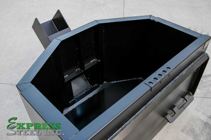 Express Steel | Manual Concrete Bucket | SKU ES32040 | Width 60" | 3/4 Cubic Yard | Weight 465 lbs | Hydraulic Flow 15 To 25 GPM | For Skid Steers