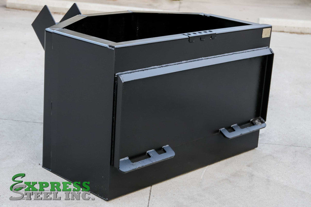Express Steel | Manual Concrete Bucket | SKU ES32040 | Width 60" | 3/4 Cubic Yard | Weight 465 lbs | Hydraulic Flow 15 To 25 GPM | For Skid Steers