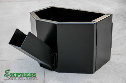 Express Steel | Manual Concrete Bucket | SKU ES32040 | Width 60" | 3/4 Cubic Yard | Weight 465 lbs | Hydraulic Flow 15 To 25 GPM | For Skid Steers