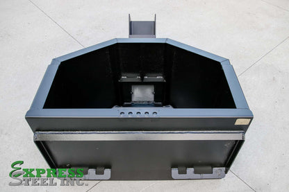 Express Steel | Manual Concrete Bucket | SKU ES32040 | Width 60" | 3/4 Cubic Yard | Weight 465 lbs | Hydraulic Flow 15 To 25 GPM | For Skid Steers