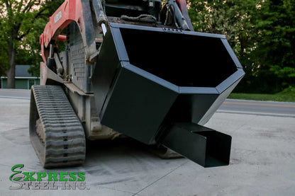 Express Steel | Manual Concrete Bucket | SKU ES32040 | Width 60" | 3/4 Cubic Yard | Weight 465 lbs | Hydraulic Flow 15 To 25 GPM | For Skid Steers