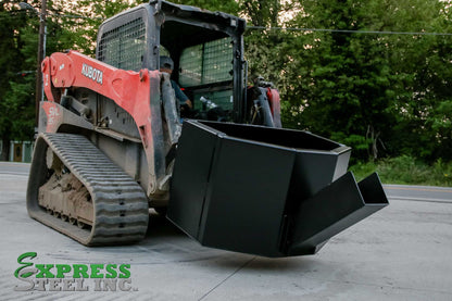Express Steel | Manual Concrete Bucket | SKU ES32040 | Width 60" | 3/4 Cubic Yard | Weight 465 lbs | Hydraulic Flow 15 To 25 GPM | For Skid Steers