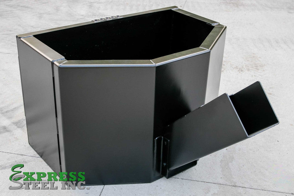Express Steel | Manual Concrete Bucket | SKU ES32040 | Width 60" | 3/4 Cubic Yard | Weight 465 lbs | Hydraulic Flow 15 To 25 GPM | For Skid Steers