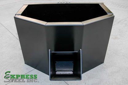 Express Steel | Manual Concrete Bucket | SKU ES32040 | Width 60" | 3/4 Cubic Yard | Weight 465 lbs | Hydraulic Flow 15 To 25 GPM | For Skid Steers
