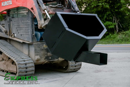 Express Steel | Manual Concrete Bucket | SKU ES32040 | Width 60" | 3/4 Cubic Yard | Weight 465 lbs | Hydraulic Flow 15 To 25 GPM | For Skid Steers