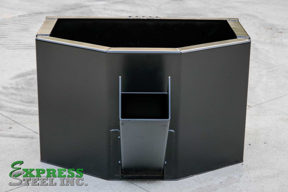 Express Steel | Manual Concrete Bucket | SKU ES32040 | Width 60" | 3/4 Cubic Yard | Weight 465 lbs | Hydraulic Flow 15 To 25 GPM | For Skid Steers