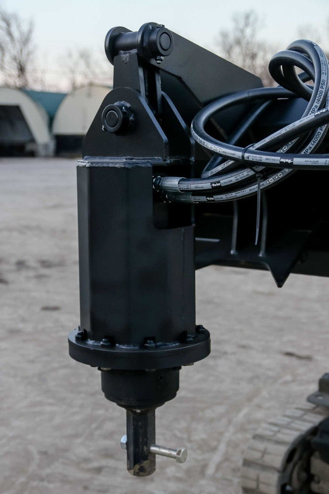 Express Steel | Auger Head | Model Mini Bobcat | SKU ES42510 | 48" Drilling Capacity | Hydraulic Flow 9 To 28 GPM | For Mini Skid Steers