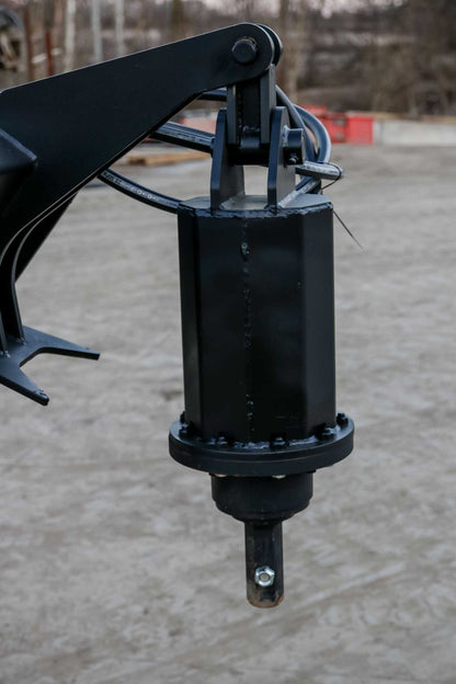 Express Steel | Auger Head | Model Mini Bobcat | SKU ES42510 | 48" Drilling Capacity | Hydraulic Flow 9 To 28 GPM | For Mini Skid Steers