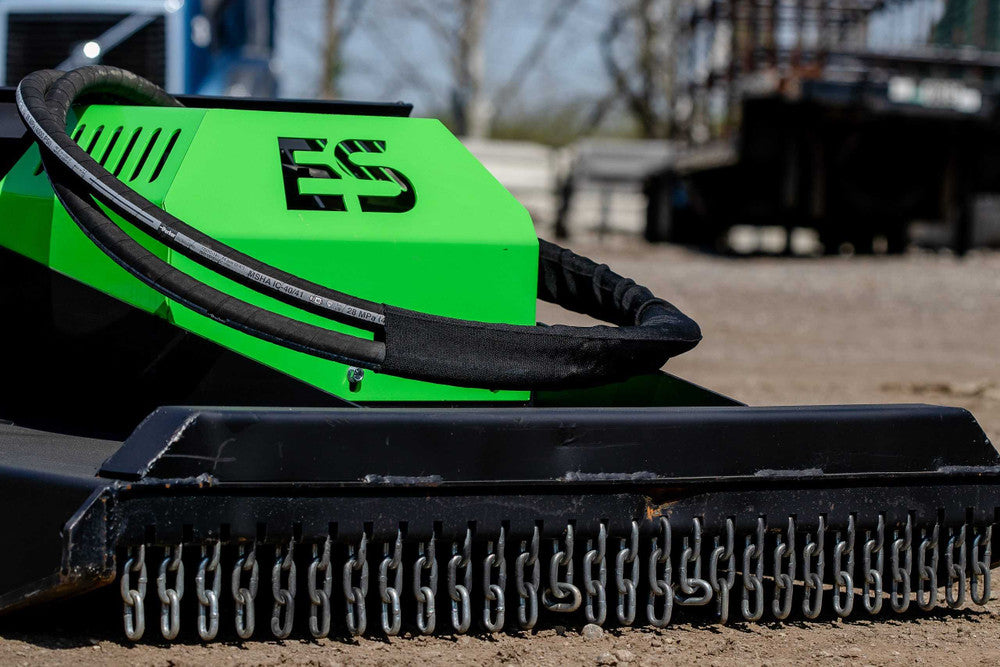 Express Steel | Brush Cutter | Model Mini Bobcat | SKU 277 | Width 44” | Hydraulic Flow 9 To 20 GPM | For Skid Steers