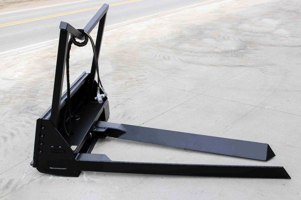 Express Steel | Forks | Model Nursery | SKU ES60400 | Fork Length 65" | Capacity 3,000 lb | Hydraulic Flow 0 To 25 GPM | For Skid Steer