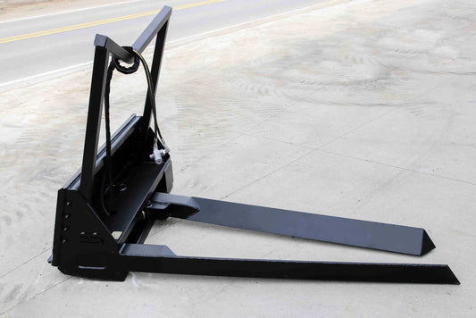 Express Steel | Forks | Model Nursery | SKU ES60400 | Fork Length 65" | Capacity 3,000 lb | Hydraulic Flow 0 To 25 GPM | For Skid Steer