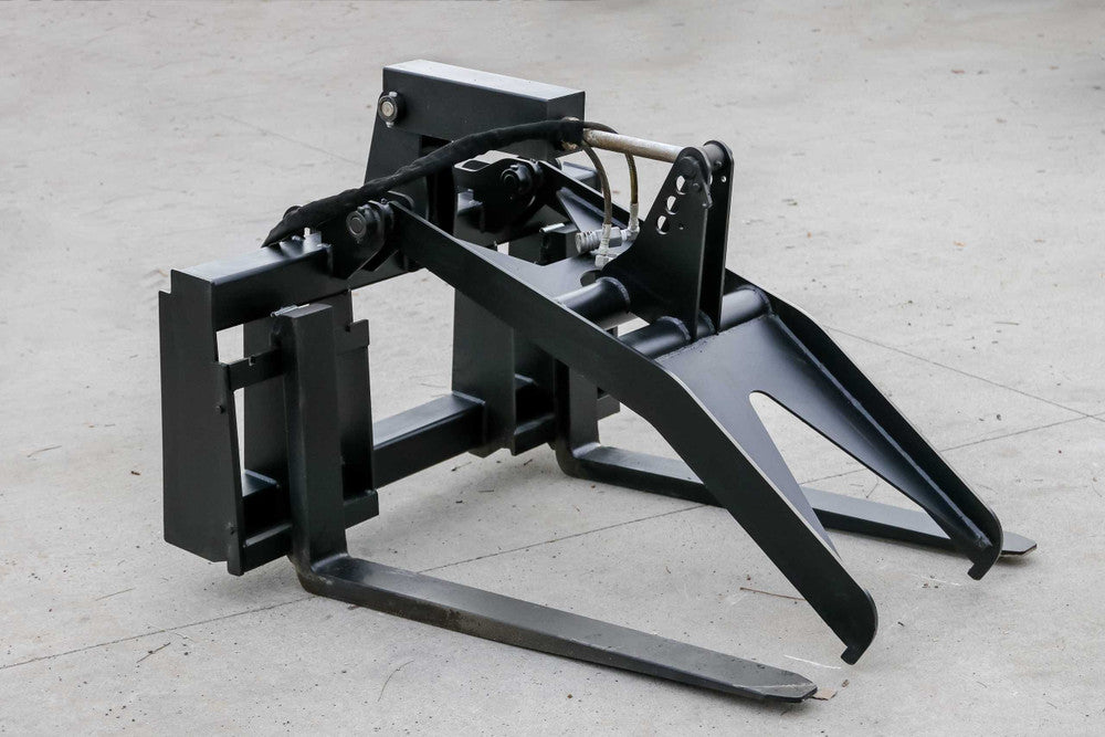 Express Steel | Pallet Fork Grapple | SKU ES62060 | Forks Width 42" & 48" | Hydraulic Flow 15 To 25 GPM | For Skid Steer
