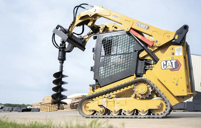 Express Steel Auger Head | SKU ES42010 | Width 46" | Drilling Attachment | Hydraulic Flow 10–40 GPM | For Skid Steers