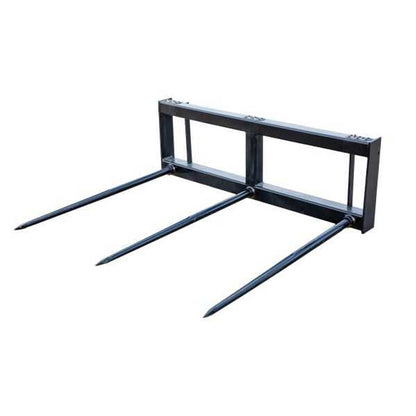 Express Steel Square Hay Bale Spear | SKU ESBSSQ0049 | Frame Width 58" | Hydraulic Flow 15–20 GPM | For Skid Steers